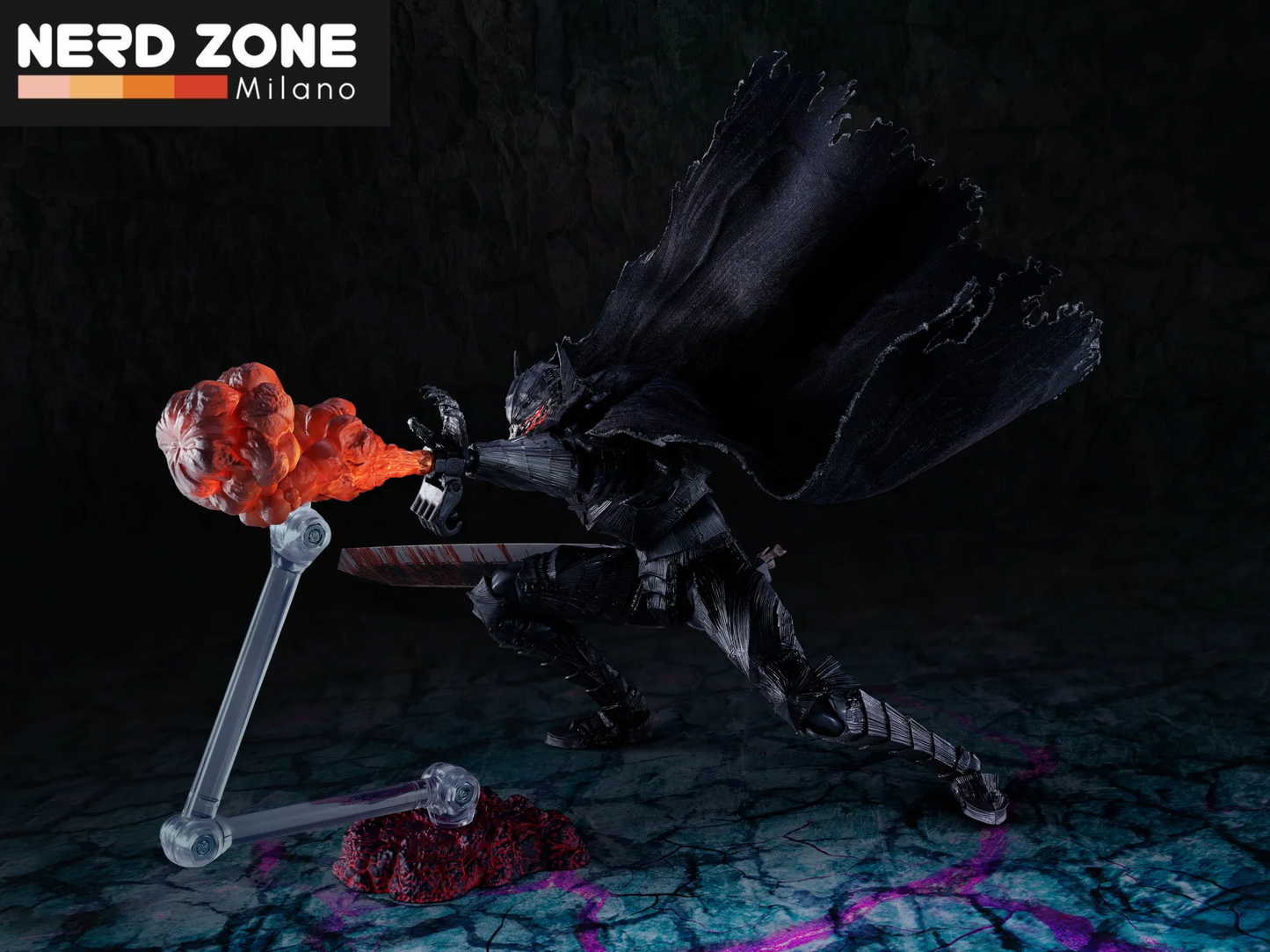 PRE ORDINE - BANDAI - S.H. FIGUARTS Berserk Guts Berserker Armor Heat Of Passion Battle S.h.figuarts