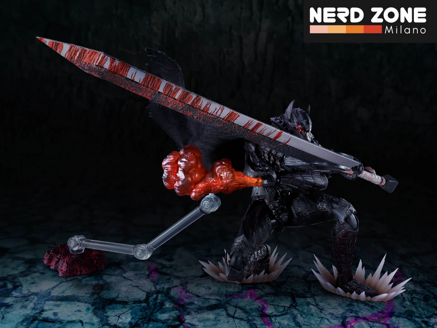 PRE ORDINE - BANDAI - S.H. FIGUARTS Berserk Guts Berserker Armor Heat Of Passion Battle S.h.figuarts