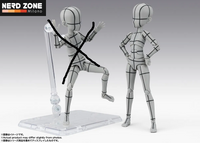 PRE ORDINE - BANDAI - Body-chan Ken Sugimori Edition Wireframe (gray) Shf