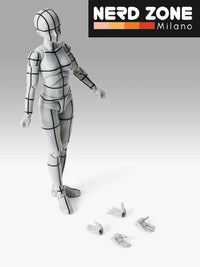 BANDAI - BODY Chan Sports Wire-Frame Gray Color Shf