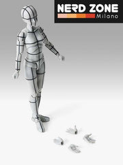BANDAI - BODY Chan Sports Wire-Frame Grey Color Shf