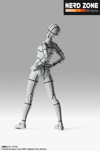 BANDAI - BODY Chan Sports Wire-Frame Gray Color Shf