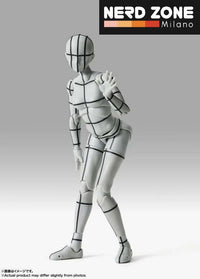 BANDAI - BODY Chan Sports Wire-Frame Gray Color Shf