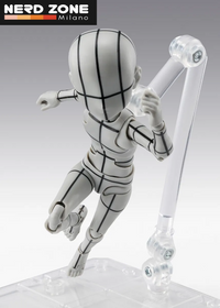 PRE ORDINE - BANDAI - Body-kun Ken Sugimori Edition Wireframe(gray) Shf