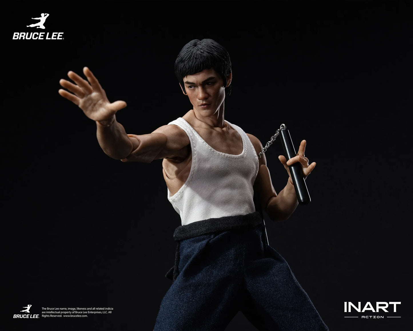 PRE ORDINE - INART Bruce Lee (kung Fu Outfit) 1/12 Collectible Figure