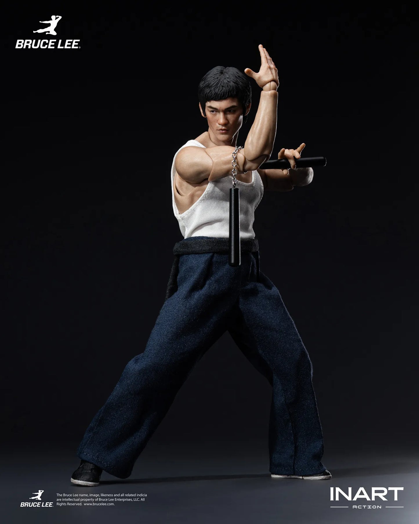 PRE ORDINE - INART Bruce Lee (kung Fu Outfit) 1/12 Collectible Figure