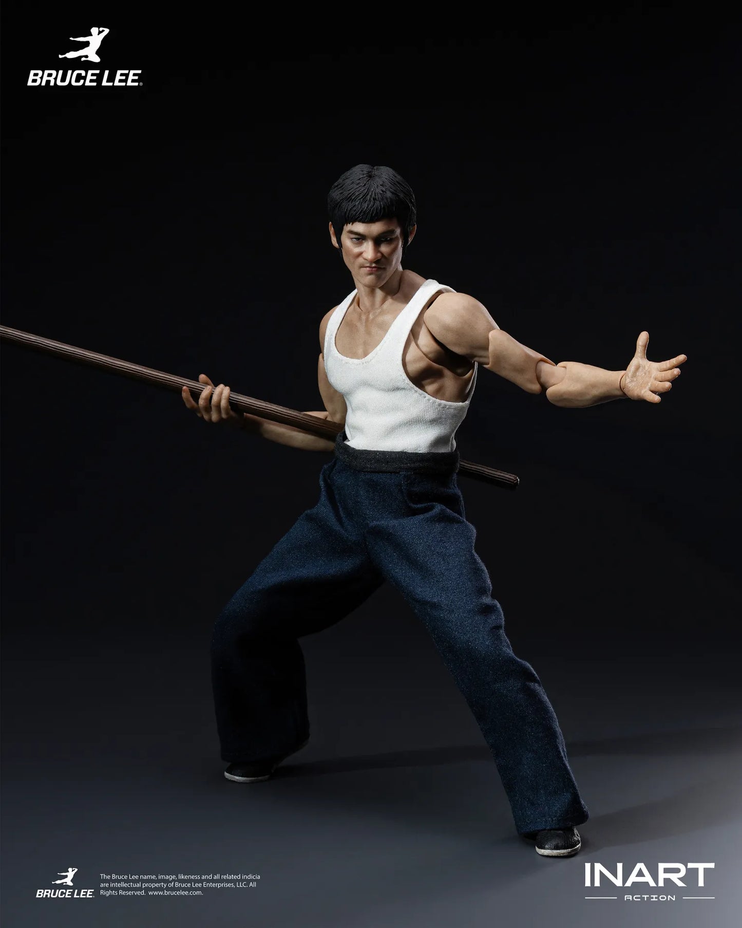 PRE ORDINE - INART Bruce Lee (kung Fu Outfit) 1/12 Collectible Figure