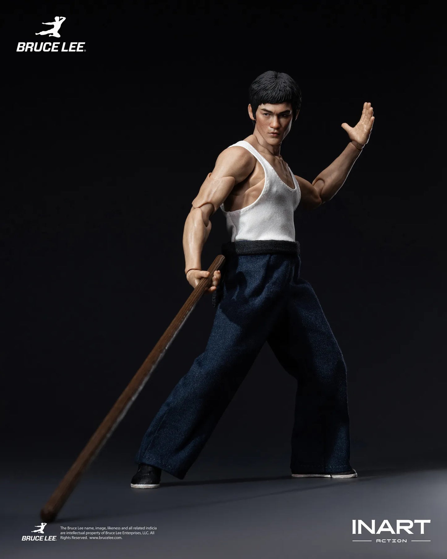 PRE ORDINE - INART Bruce Lee (kung Fu Outfit) 1/12 Collectible Figure