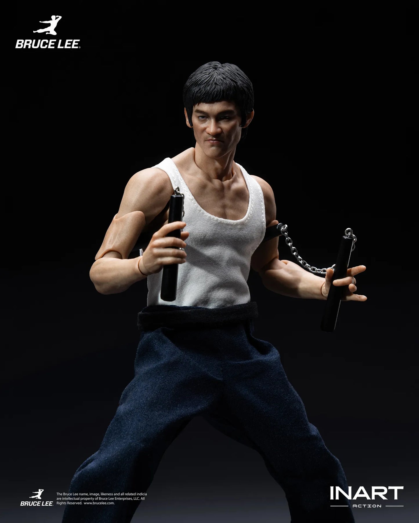 PRE ORDINE - INART Bruce Lee (kung Fu Outfit) 1/12 Collectible Figure