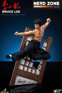 STAR ACE - Bruce Lee Flying-Kick Resin Statue