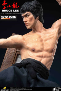 STAR ACE - Bruce Lee Flying-Kick Resin Statue