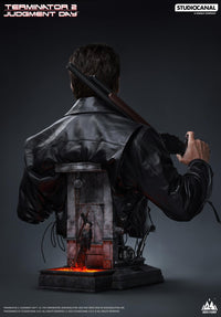 QUEEN STUDIOS – TERMINATOR 2 – T-800 Life-Size Bust 1:1 