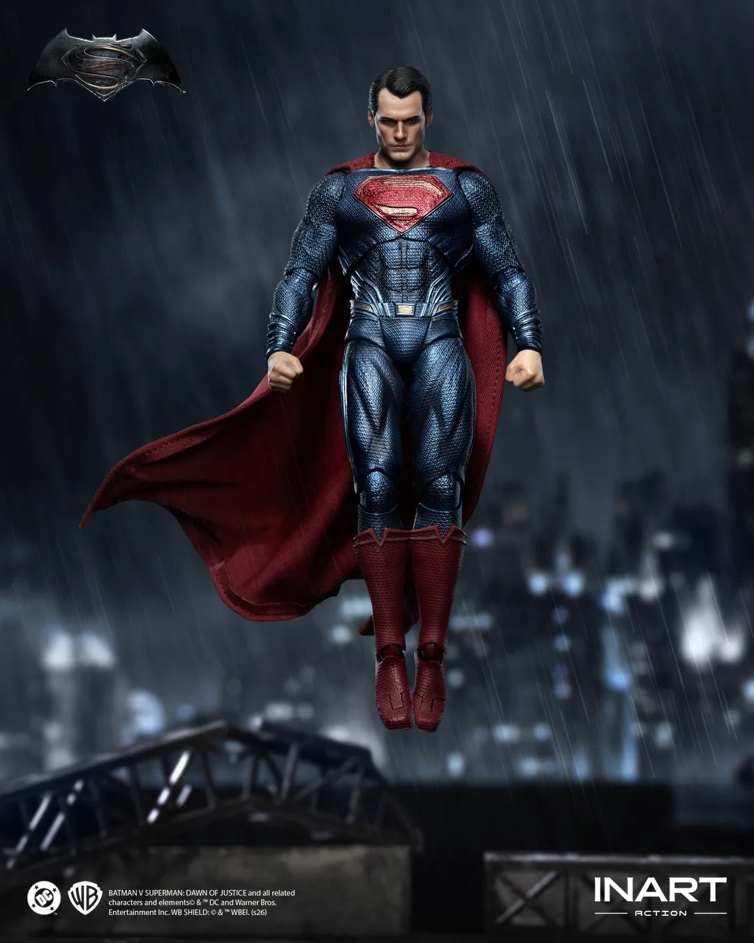 PRE ORDINE - INART Bvs Dawn Of Justice Superman 1/12 Action Figure