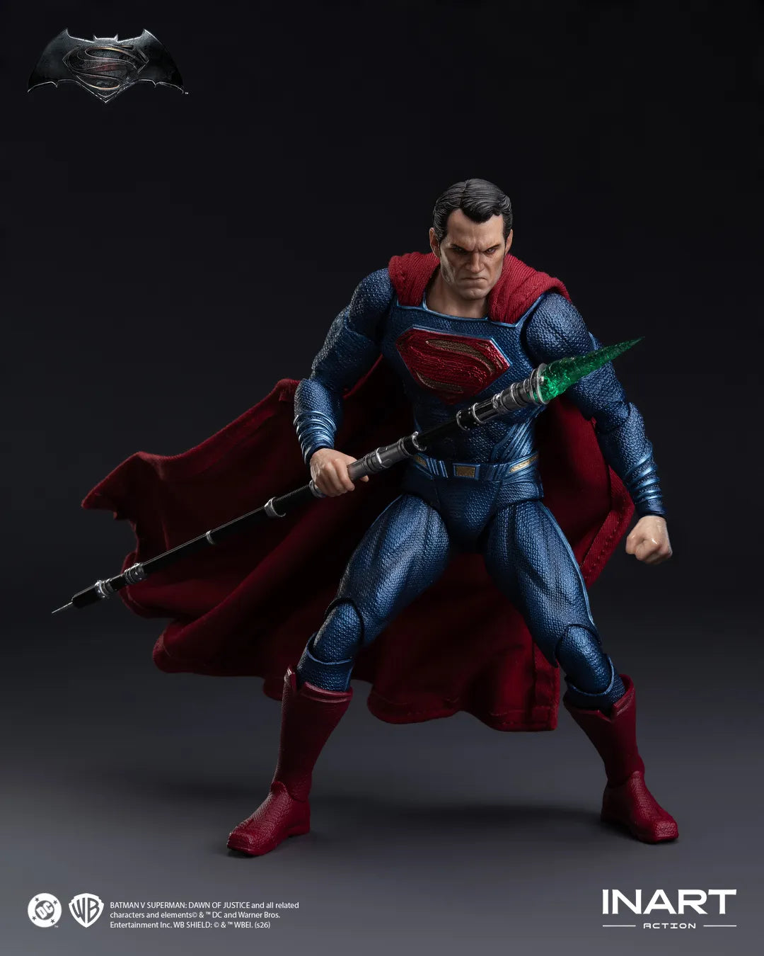 PRE ORDINE - INART Bvs Dawn Of Justice Superman 1/12 Action Figure