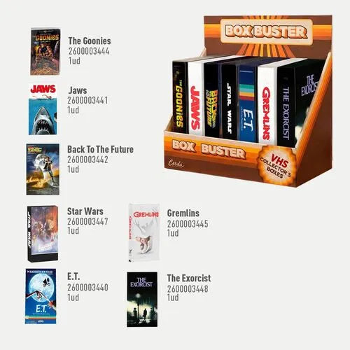PRE ORDINE - CERDA' - Vhs Retro' Box Buster Gift Set Limited Edition