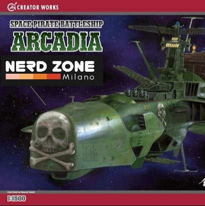 PRE ORDINE - HASEGAWA - Captain Harlock Space Battleship Arcadia 1/1500 Mk