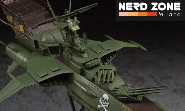 PRE ORDINE - HASEGAWA - Captain Harlock Space Battleship Arcadia 1/1500 Mk