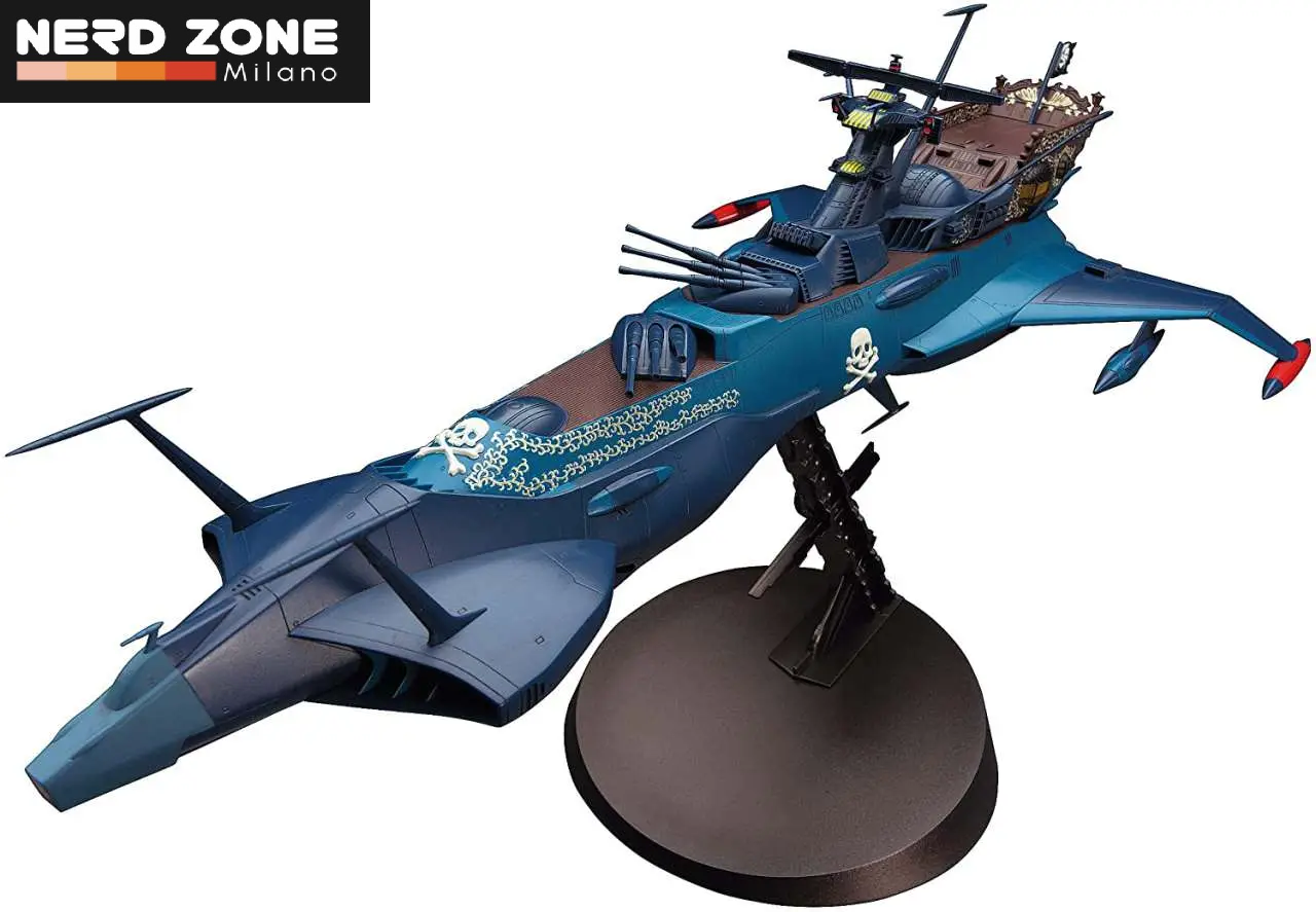 PRE ORDINE - HASEGAWA - Captain Harlock Space Pirate Battleship Arcadia Phantom Death Shadow 1/1500 Mk