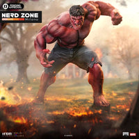 IRON STUDIOS - Captain America Brave New World Red Hulk 1/10 Statue