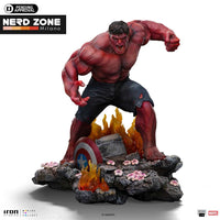 IRON STUDIOS - Captain America Brave New World Red Hulk 1/10 Statue