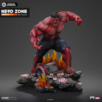 IRON STUDIOS - Captain America Brave New World Red Hulk 1/10 Statue