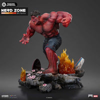 IRON STUDIOS - Captain America Brave New World Red Hulk 1/10 Statue