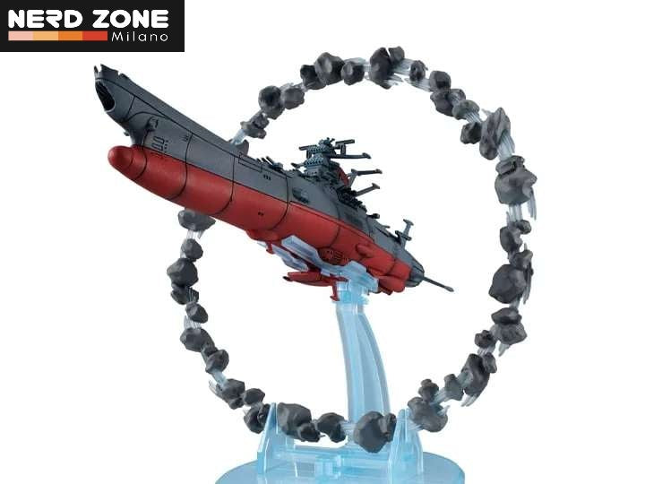MEGAHOUSE - Cosmo Fleet Space Battleship Yamato 2022 Warrior W/ Asteroid Replica