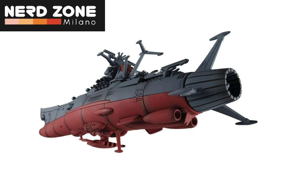 MEGAHOUSE - Cosmo Fleet Space Battleship Yamato 2022 Warrior W/ Asteroid Replica