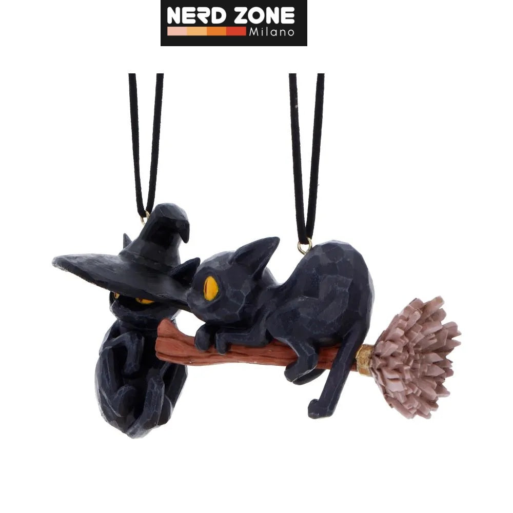 PRE ORDINE - NEMESIS NOW - Cats Curse & Claw Hanging Ornaments Set (2)