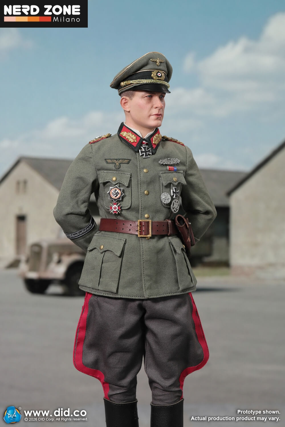 PRE ORDINE - DID / 3R - D80194 1/6 WWII German Wehrmacht Officer – Otto Remer