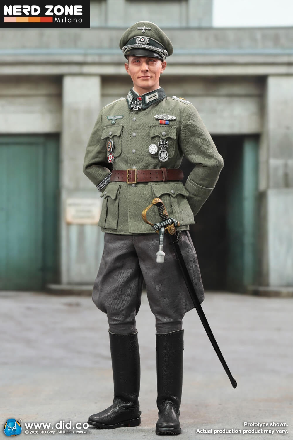 PRE ORDINE - DID / 3R - D80194 1/6 WWII German Wehrmacht Officer – Otto Remer