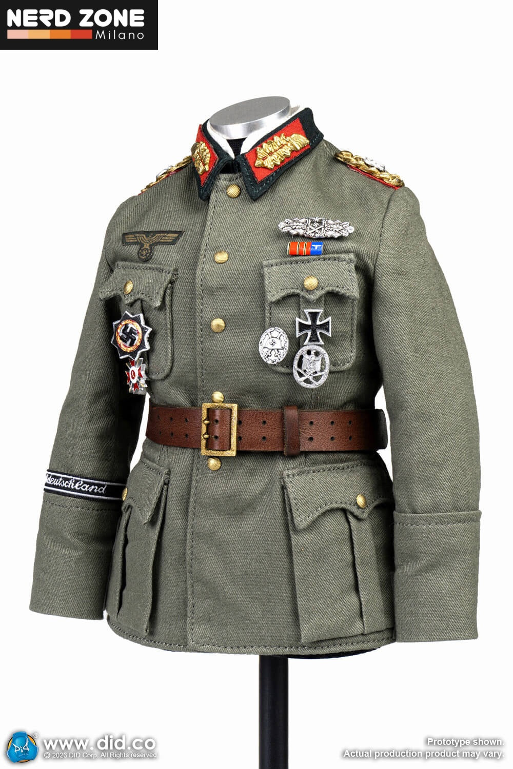 PRE ORDINE - DID / 3R - D80194 1/6 WWII German Wehrmacht Officer – Otto Remer