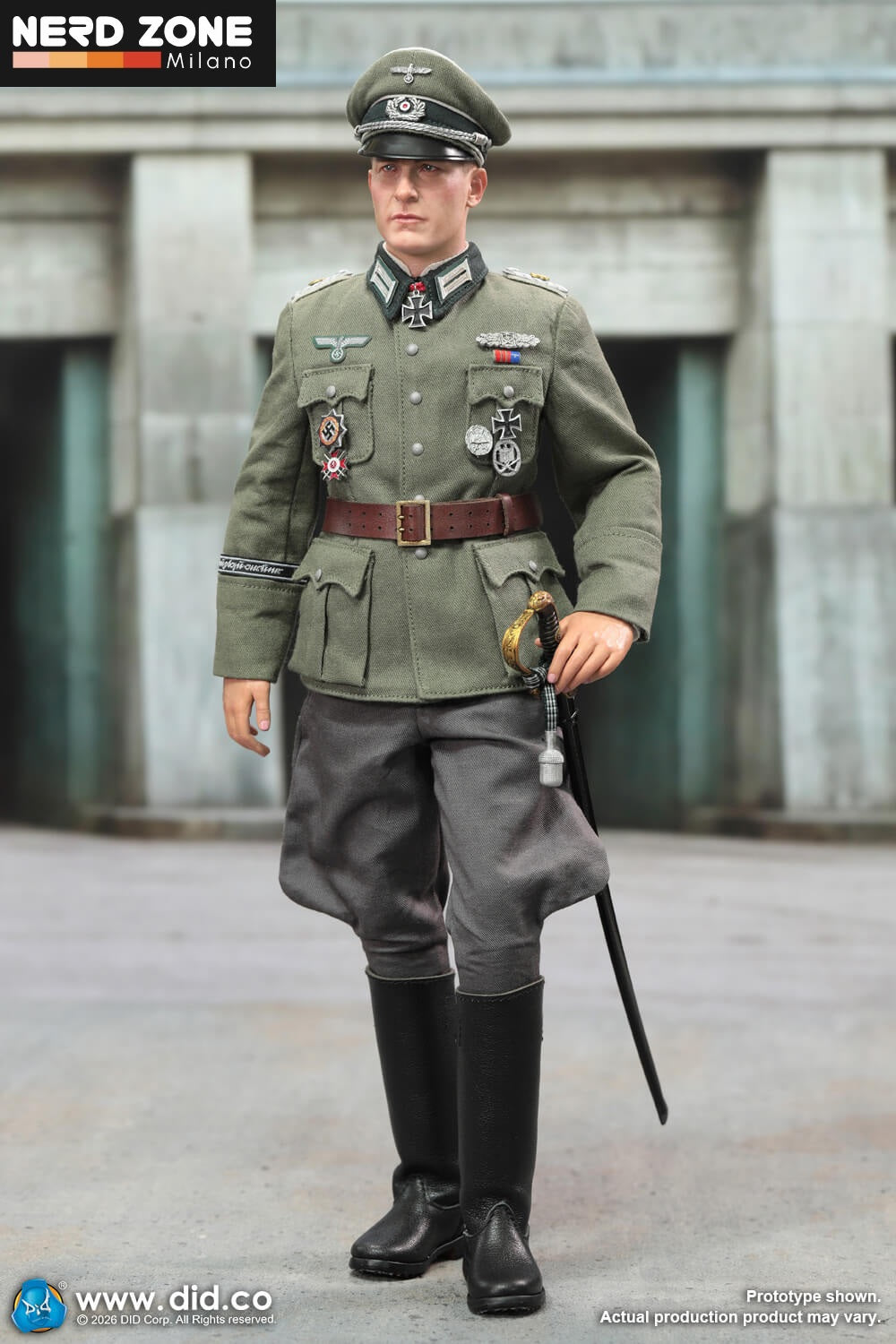 PRE ORDINE - DID / 3R - D80194 1/6 WWII German Wehrmacht Officer – Otto Remer