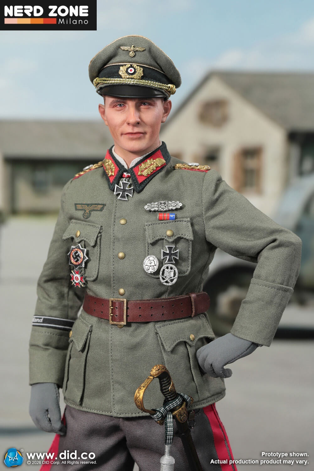 PRE ORDINE - DID / 3R - D80194 1/6 WWII German Wehrmacht Officer – Otto Remer