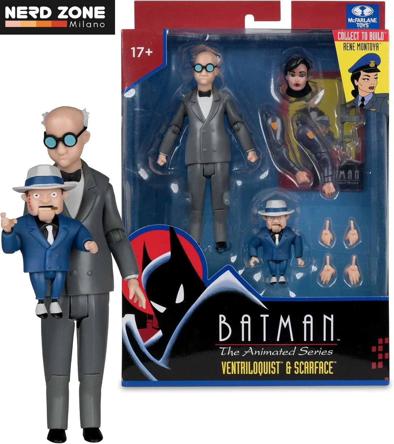 McFARLANE TOYS 2025 - McFarlane Toys DC Direct Batman The Animated Series Ventriloquo & Scarface