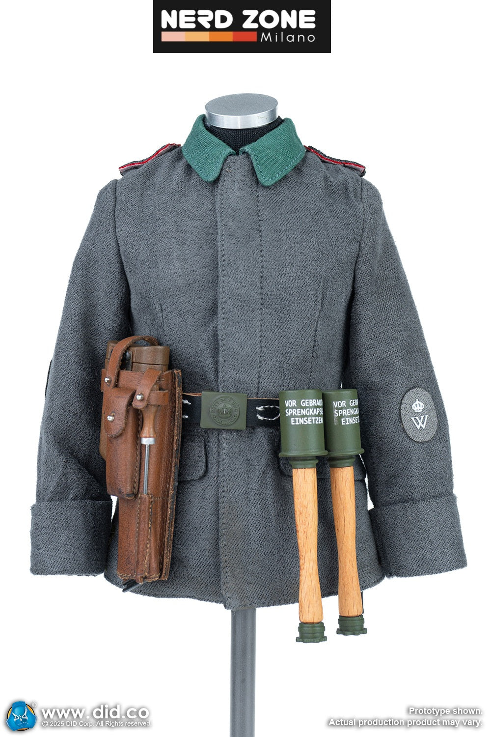 PRE ORDINE DID/3R - D11015 1/6 WWI German MG08 Gunner – Arthur