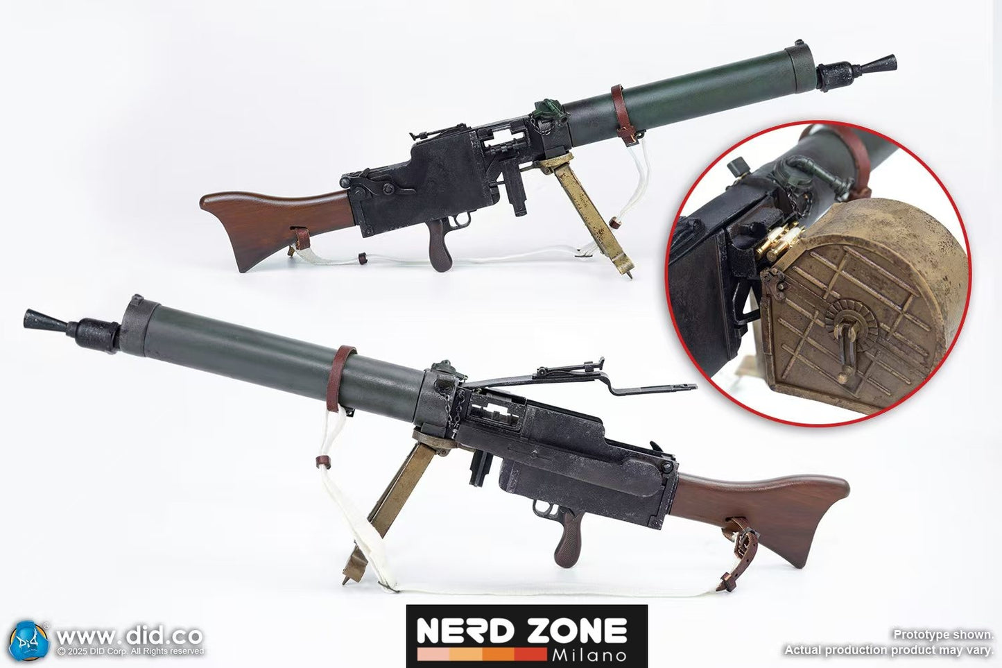 PRE ORDINE DID/3R - D11015 1/6 WWI German MG08 Gunner – Arthur