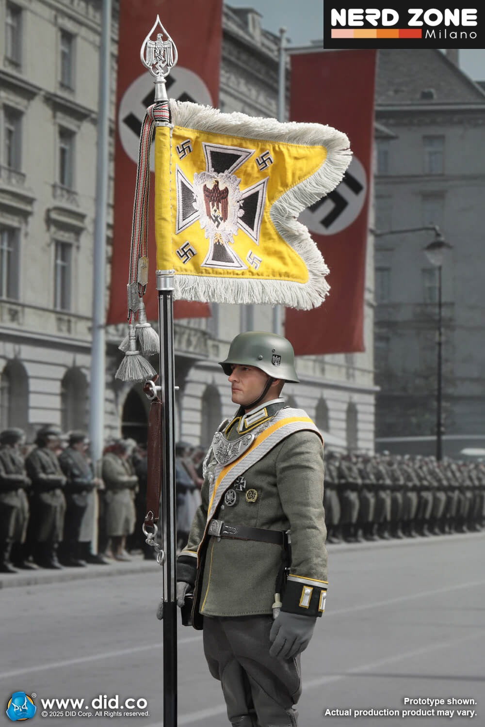 PRE ORDER - DID/3R- D80193 1/6 WWII German Cavalry Standard-Bearer – Anselm