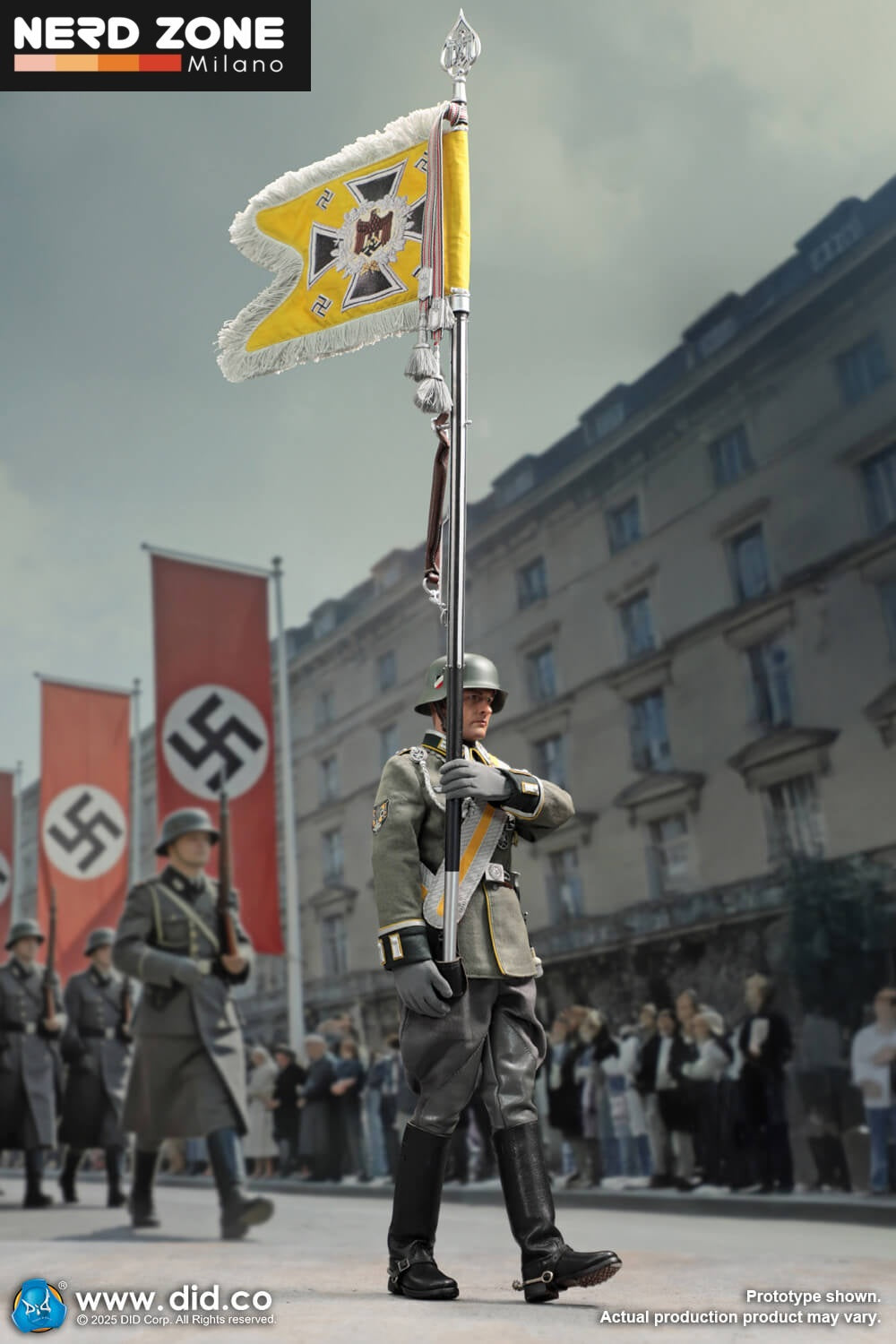 PRE ORDER - DID/3R- D80193 1/6 WWII German Cavalry Standard-Bearer – Anselm