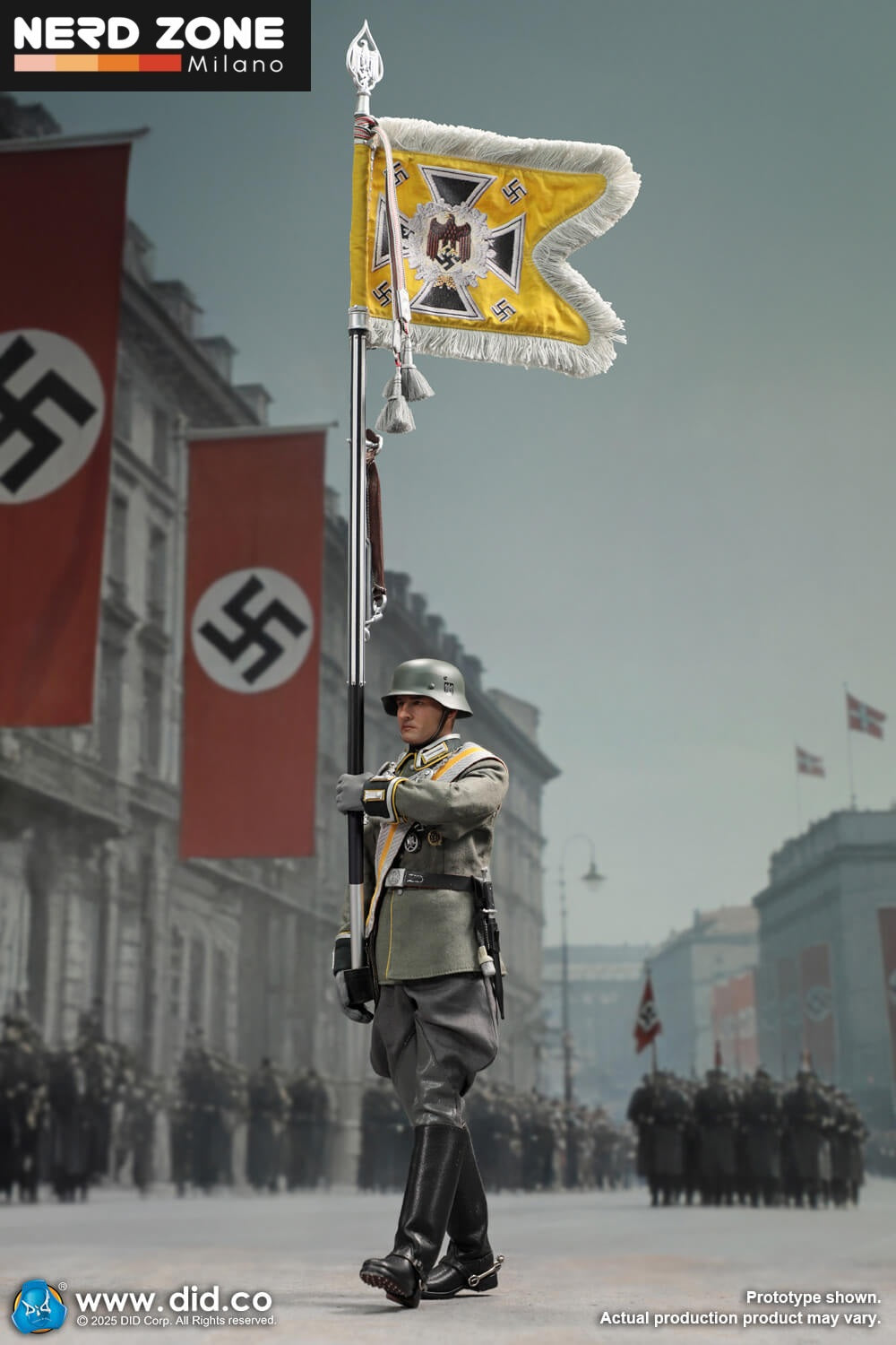 PRE ORDER - DID/3R- D80193 1/6 WWII German Cavalry Standard-Bearer – Anselm