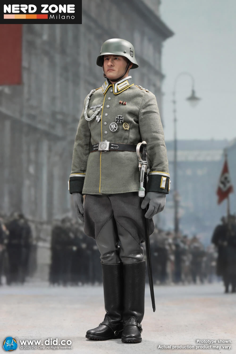 PRE ORDER - DID/3R- D80193 1/6 WWII German Cavalry Standard-Bearer – Anselm