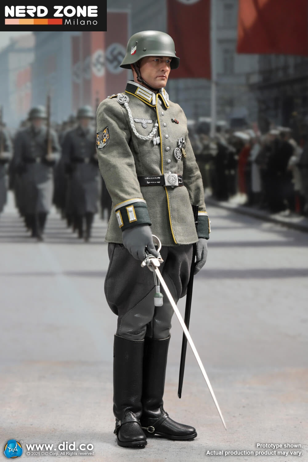 PRE ORDER - DID/3R- D80193 1/6 WWII German Cavalry Standard-Bearer – Anselm