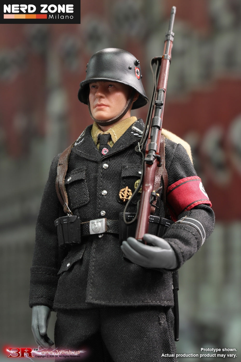 DID/3R - TG80005, 1/12 Mini Reich Series - WWII German SS Honor Guard - Archard