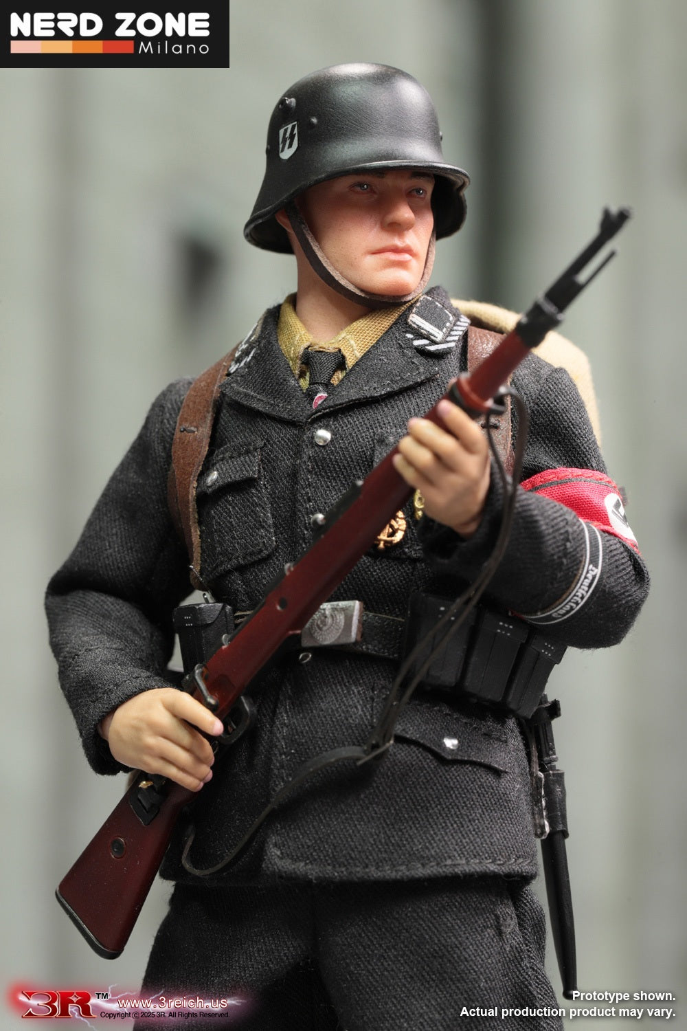 DID/3R - TG80005, 1/12 Mini Reich Series - WWII German SS Honor Guard - Archard