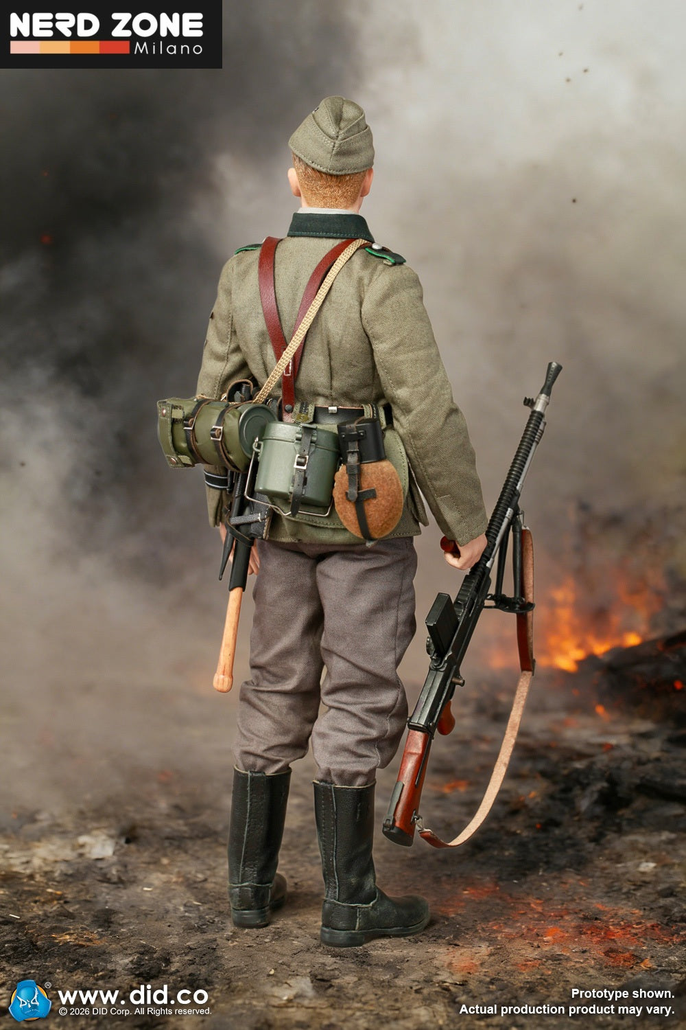 PRE ORDER DID - D80191 1/6 WWII German SS Polizei-Division ZB30 Gunner – Friedrich