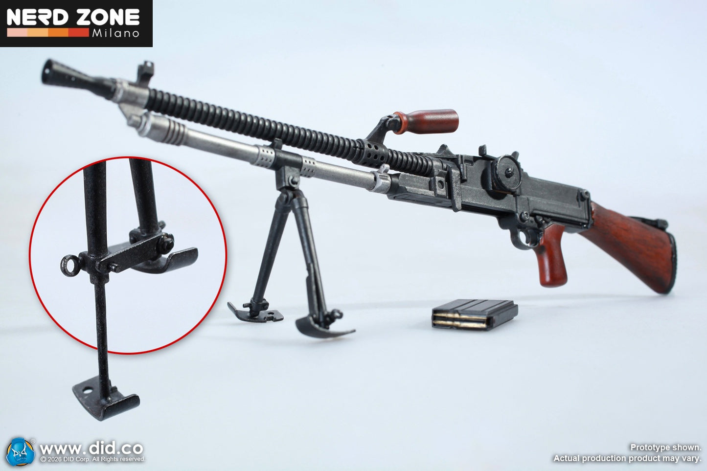 PRE ORDER DID - D80191 1/6 WWII German SS Polizei-Division ZB30 Gunner – Friedrich