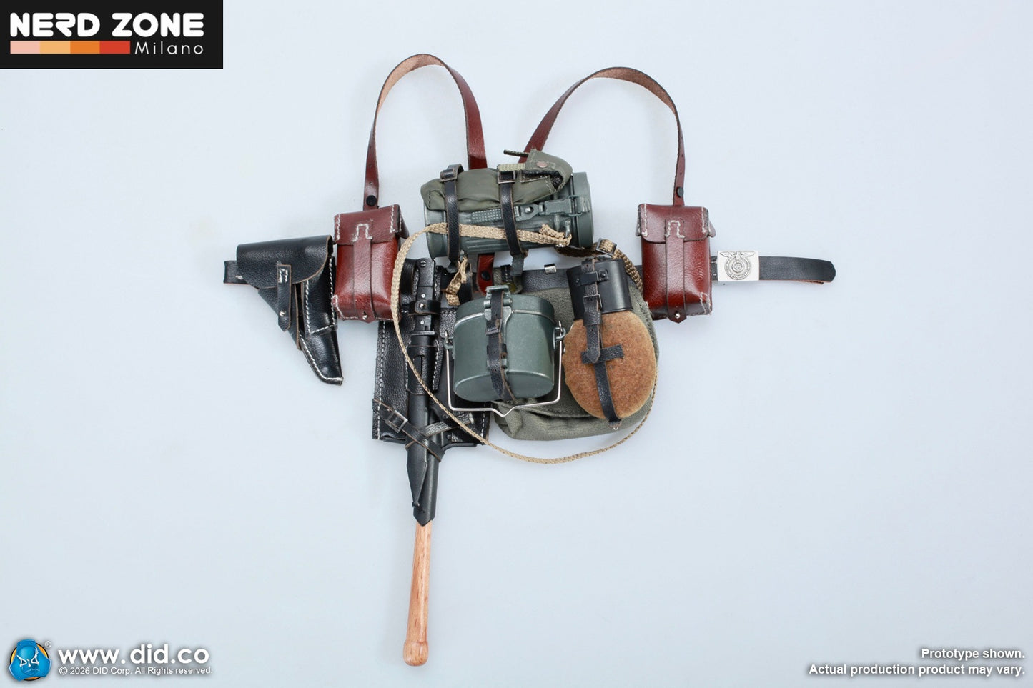 PRE ORDER DID - D80191 1/6 WWII German SS Polizei-Division ZB30 Gunner – Friedrich