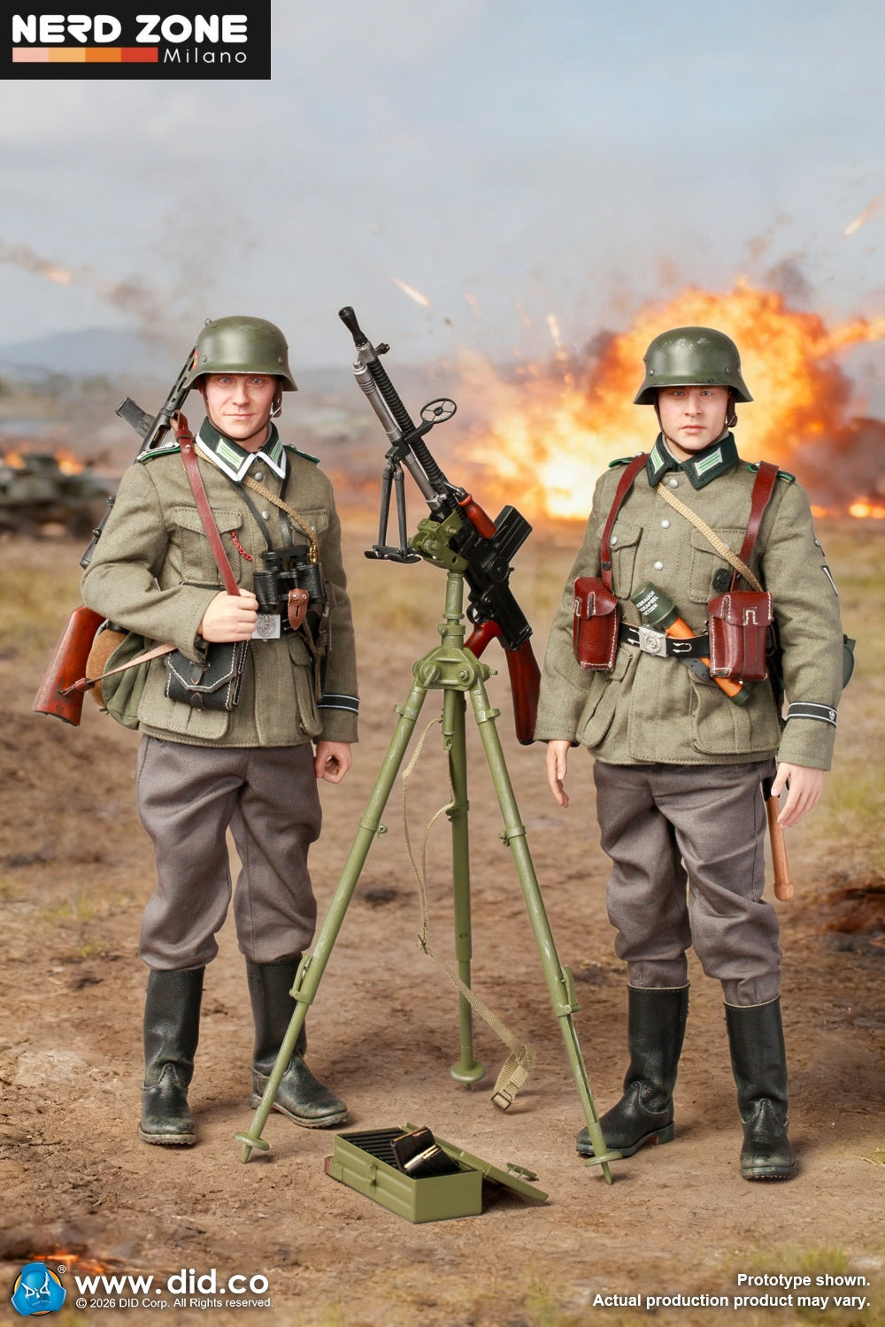 PRE ORDER DID - D80192  1/6 WWII German SS Polizei-Division NCO – Fogel