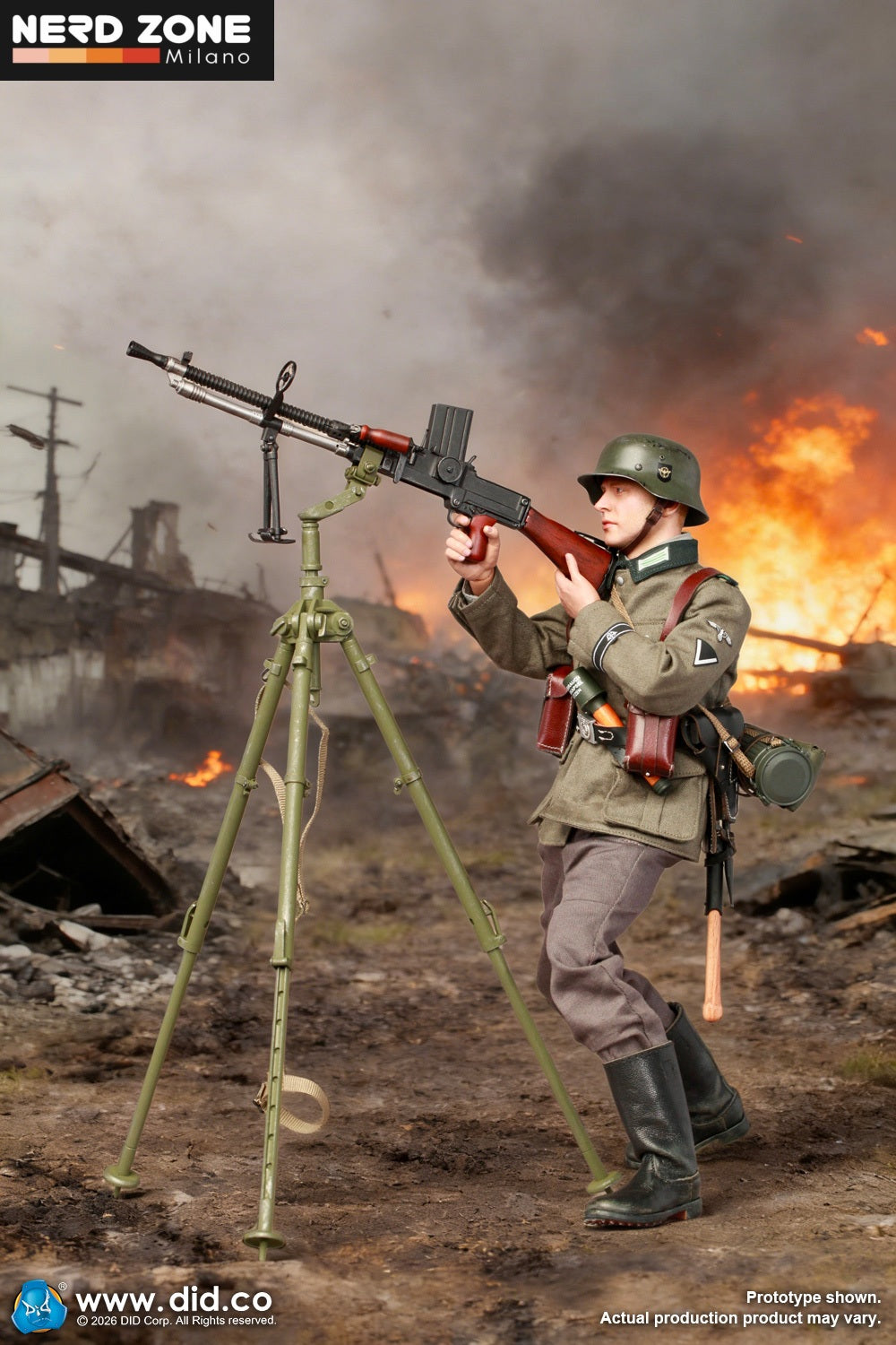 PRE ORDER DID - D80192  1/6 WWII German SS Polizei-Division NCO – Fogel