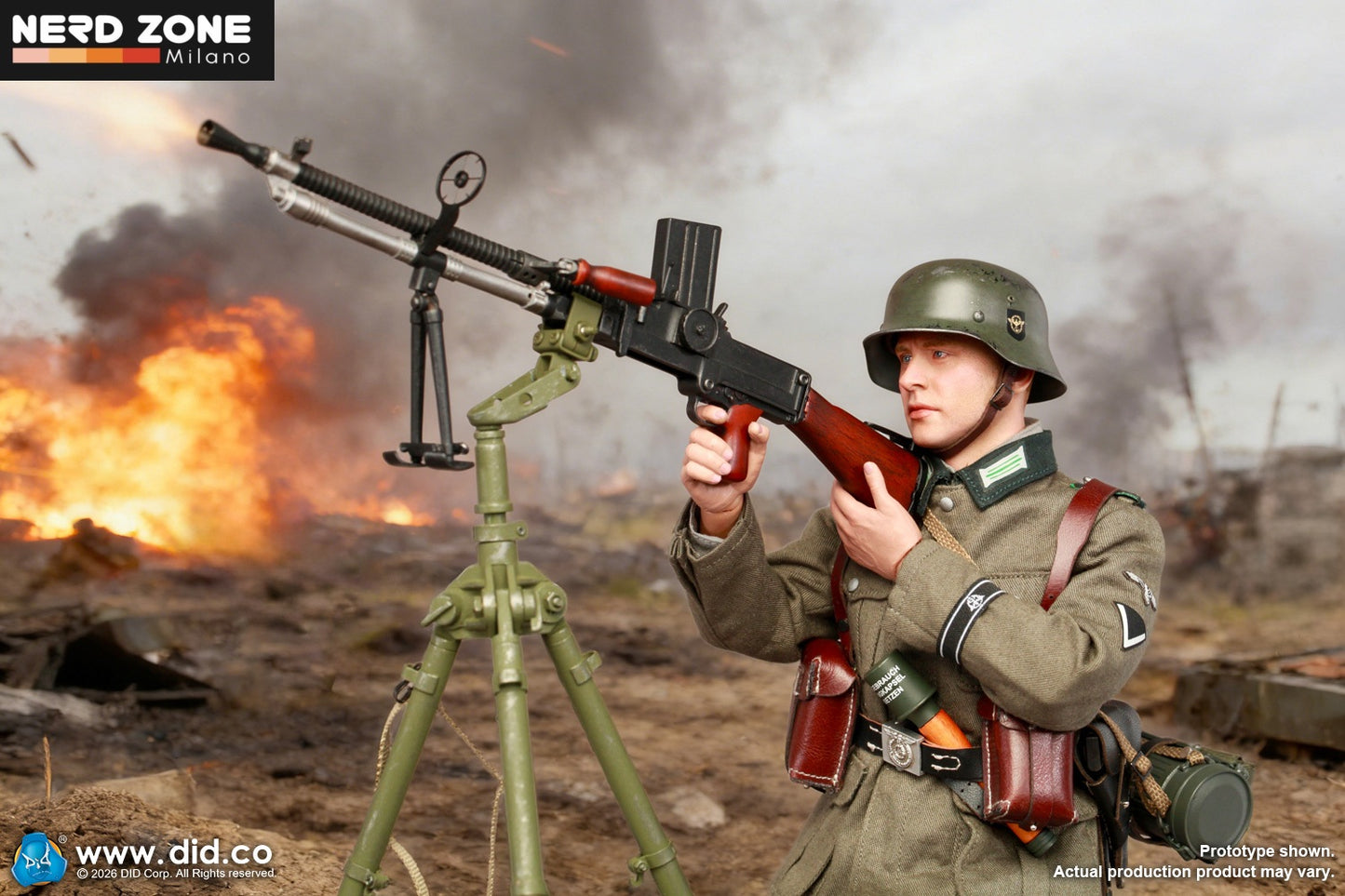 PRE ORDER DID - D80192  1/6 WWII German SS Polizei-Division NCO – Fogel